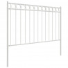 Element ogrodzenia Assen Biały 170 x 130 cm Stal