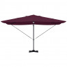 Parasol plażowy Bordeaux Czerwony 351 x 250 x 253 cm