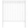 Element ogrodzenia Assen Biały 170 x 170 cm Stal