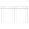 Element ogrodzenia Assen Biały 170 x 100 cm Stal