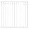 Element ogrodzenia Assen Biały 170 x 120 cm Stal