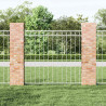 Element ogrodzenia Assen Biały 170 x 120 cm Stal