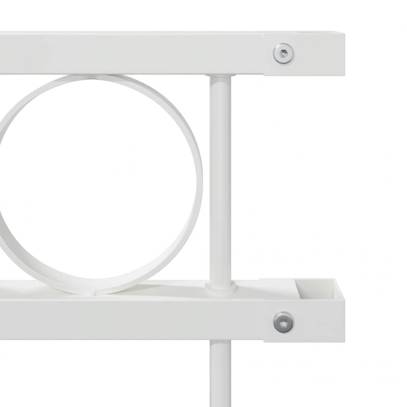 Element ogrodzenia Assen Biały 170 x 120 cm Stal