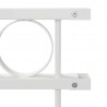 Element ogrodzenia Assen Biały 170 x 120 cm Stal