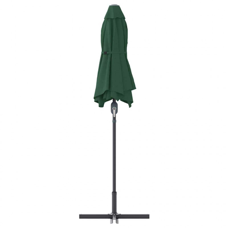 Parasolka ogrodowa Zielony 370 x 197 x 239 cm