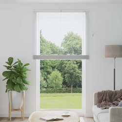 Żaluzja wenecka Z regulacją Biały 213 x 120 cm PVC
