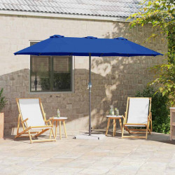 Parasolka ogrodowa Niebieski azur 370 x 197 x 239 cm