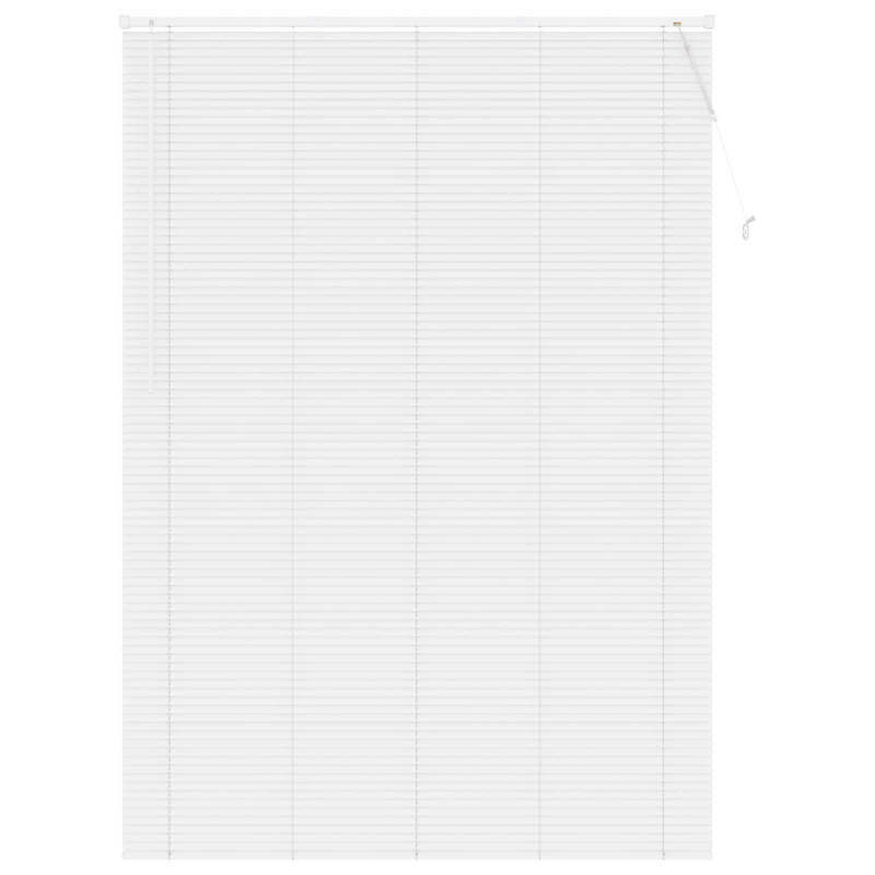 Żaluzja wenecka Z regulacją Biały 213 x 130 cm PVC