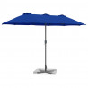 Parasolka ogrodowa Niebieski azur 370 x 197 x 239 cm
