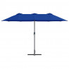 Parasolka ogrodowa Niebieski azur 370 x 197 x 239 cm