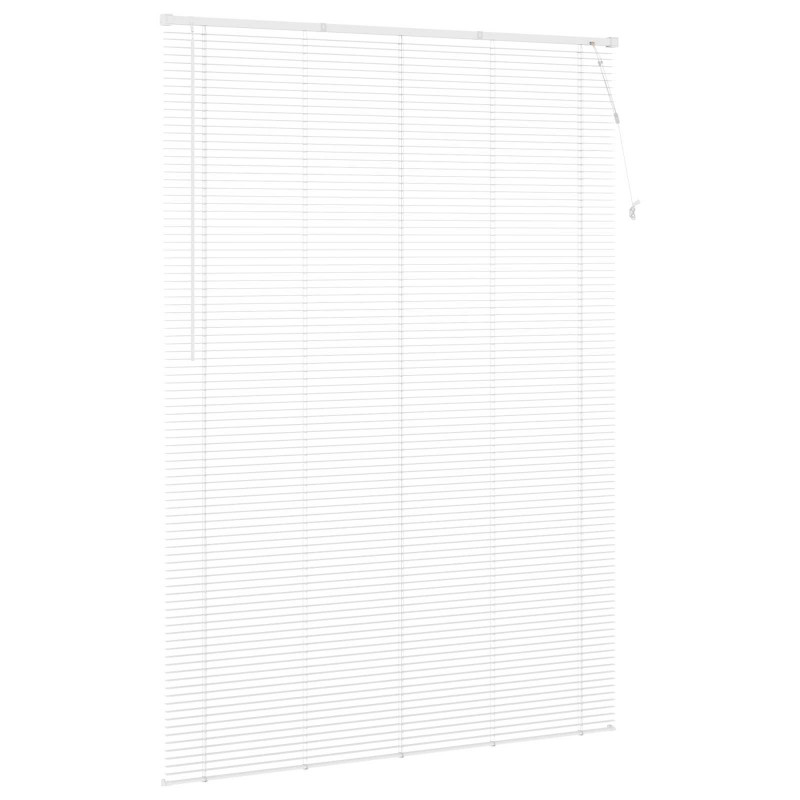 Żaluzja wenecka Z regulacją Biały 213 x 130 cm PVC