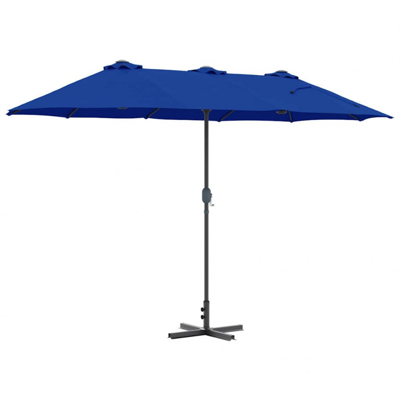 Parasolka ogrodowa Niebieski azur 370 x 197 x 239 cm
