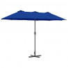 Parasolka ogrodowa Niebieski azur 370 x 197 x 239 cm