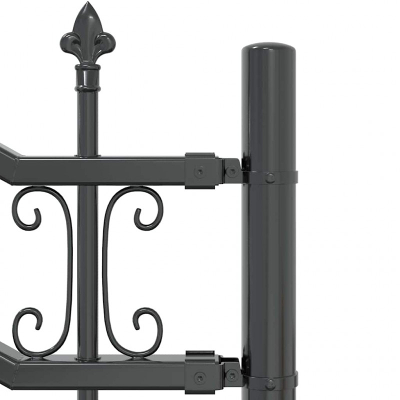 Ogrodzenie Ogrodowe Kampen Szary 240 x 140 cm