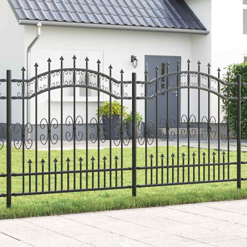 Ogrodzenie Ogrodowe Kampen Szary 240 x 166 cm