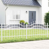 Ogrodzenie Ogrodowe Woerden Biały 240 x 115 cm