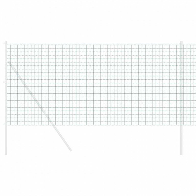 Ogrodzenie Euro Zielony 1,2 x 10 m Żelazo pokryte PVC