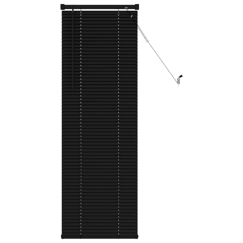 Żaluzja wenecka Z regulacją Czarny 150 x 40 cm PVC