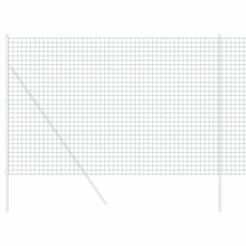 Ogrodzenie Euro Zielony 1,6 x 10 m Żelazo pokryte PVC