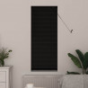 Żaluzja wenecka Z regulacją Czarny 150 x 50 cm PVC