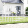 Ogrodzenie Ogrodowe Kampen Biały 240 x 140 cm