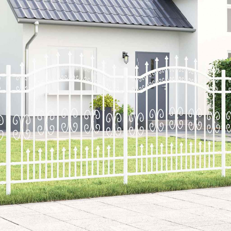 Ogrodzenie Ogrodowe Kampen Biały 240 x 166 cm