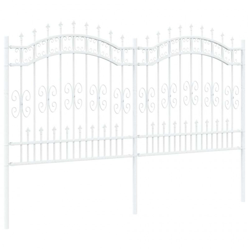 Ogrodzenie Ogrodowe Kampen Biały 240 x 166 cm