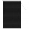 Żaluzja wenecka Z regulacją Czarny 150 x 70 cm PVC