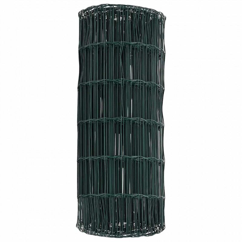 Ogrodzenie Euro Zielony 0,4 x 10 m Żelazo pokryte PVC
