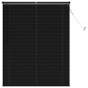 Żaluzja wenecka Z regulacją Czarny 150 x 120 cm PVC