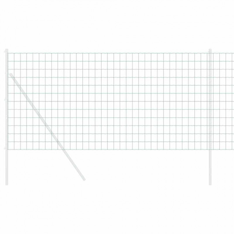 Ogrodzenie Euro Zielony 1,4 x 10 m Żelazo pokryte PVC