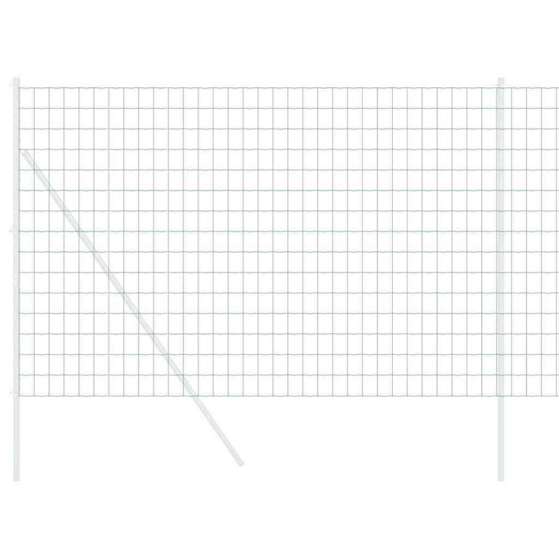 Ogrodzenie Euro Zielony 1,5 x 10 m Żelazo pokryte PVC
