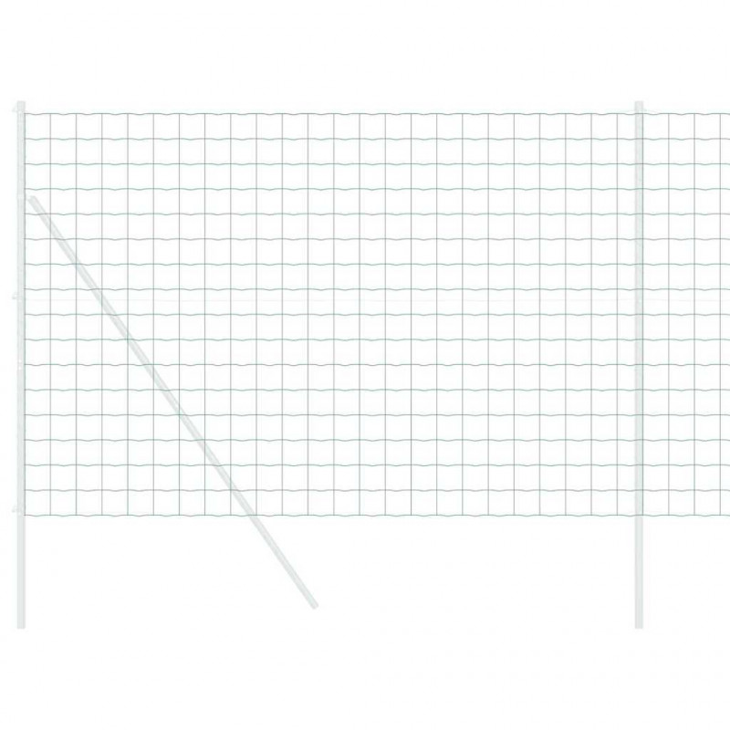 Ogrodzenie Euro Zielony 1.6 x 10m Żelazo pokryte PVC