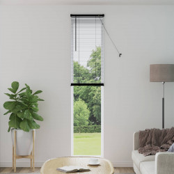 Żaluzja wenecka Z regulacją Czarny 213 x 60 cm PVC