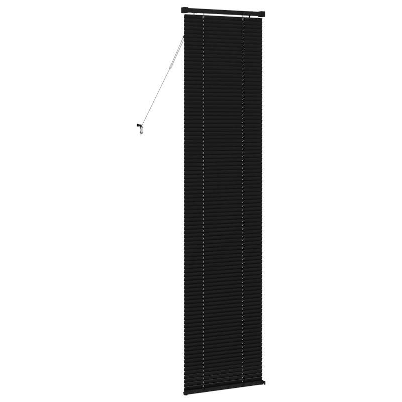 Żaluzja wenecka Z regulacją Czarny 213 x 60 cm PVC