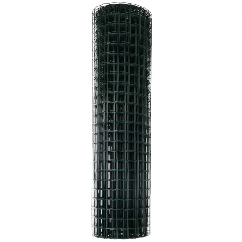 Ogrodzenie Euro Zielony 1,2 x 25 m Żelazo pokryte PVC