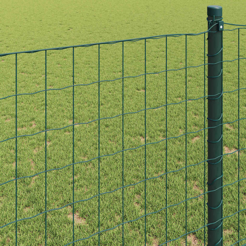 Ogrodzenie Euro Zielony 0,4 x 25 m Żelazo pokryte PVC