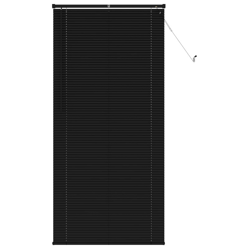Żaluzja wenecka Z regulacją Czarny 213 x 100 cm PVC