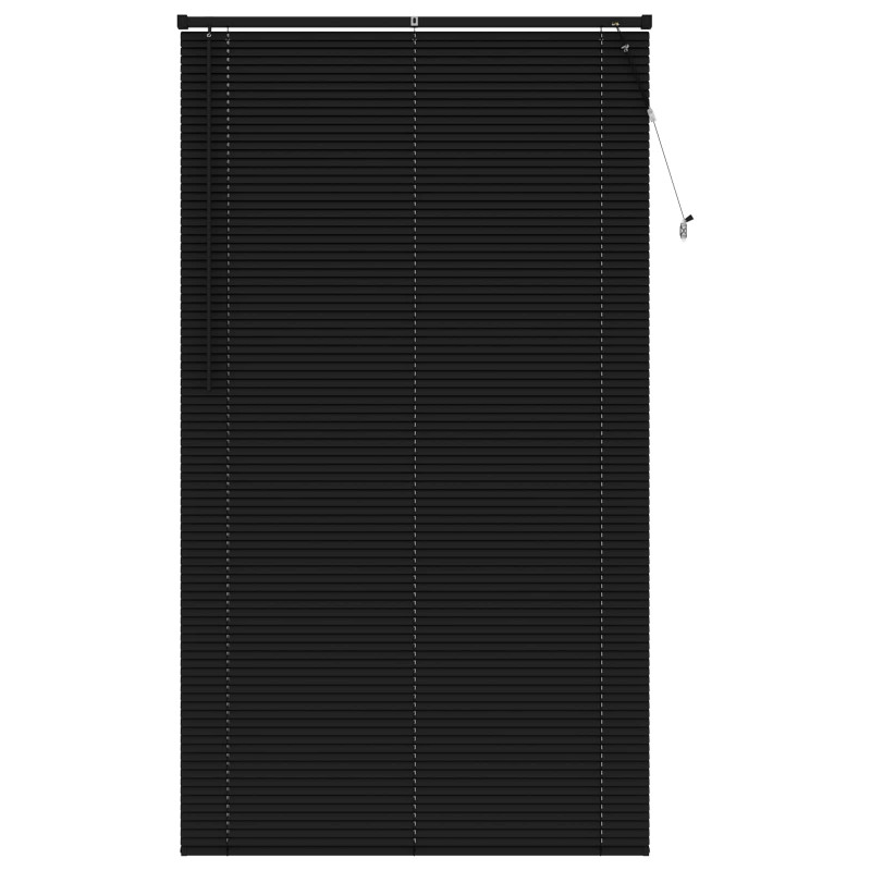 Żaluzja wenecka Z regulacją Czarny 213 x 110 cm PVC