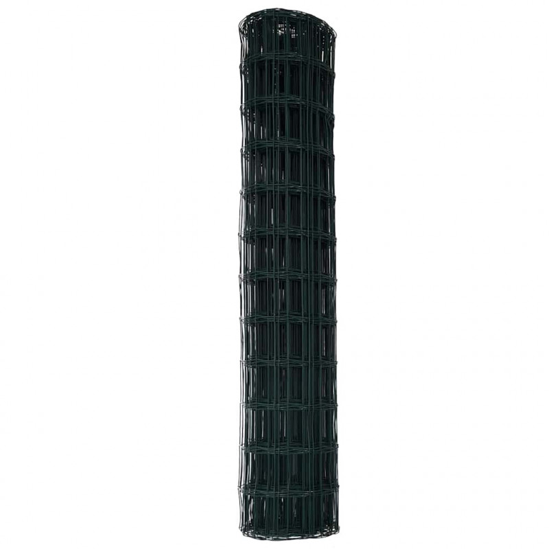 Ogrodzenie Euro Zielony 1,2 x 25 m Żelazo pokryte PVC