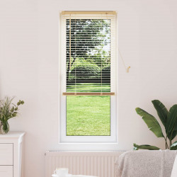 Żaluzja wenecka Jasnobrązowy ze wzorem 150 x 40 cm PVC