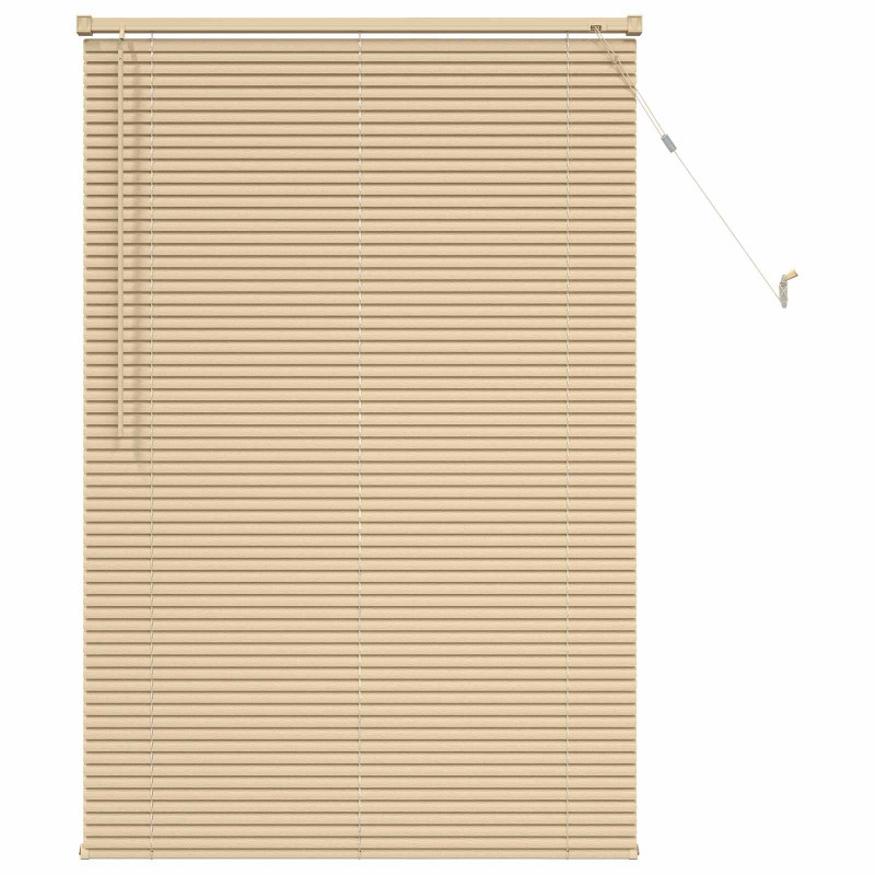 Żaluzja wenecka Jasnobrązowy ze wzorem 150 x 80 cm PVC