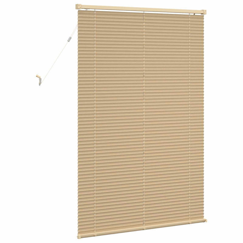 Żaluzja wenecka Jasnobrązowy ze wzorem 150 x 100 cm PVC