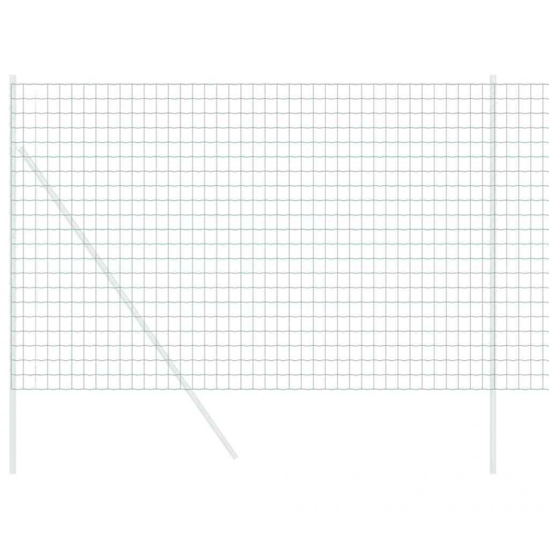 Ogrodzenie Euro Zielony 1,6 x 10 m Żelazo pokryte PVC