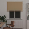 Żaluzja wenecka Jasnobrązowy ze wzorem 150 x 120 cm PVC
