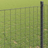 Ogrodzenie Euro Szary 1,4 x 10 m Żelazo pokryte PVC
