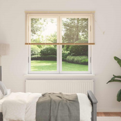 Żaluzja wenecka Jasnobrązowy ze wzorem 150 x 150 cm PVC