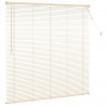 Żaluzja wenecka Jasnobrązowy ze wzorem 150 x 150 cm PVC