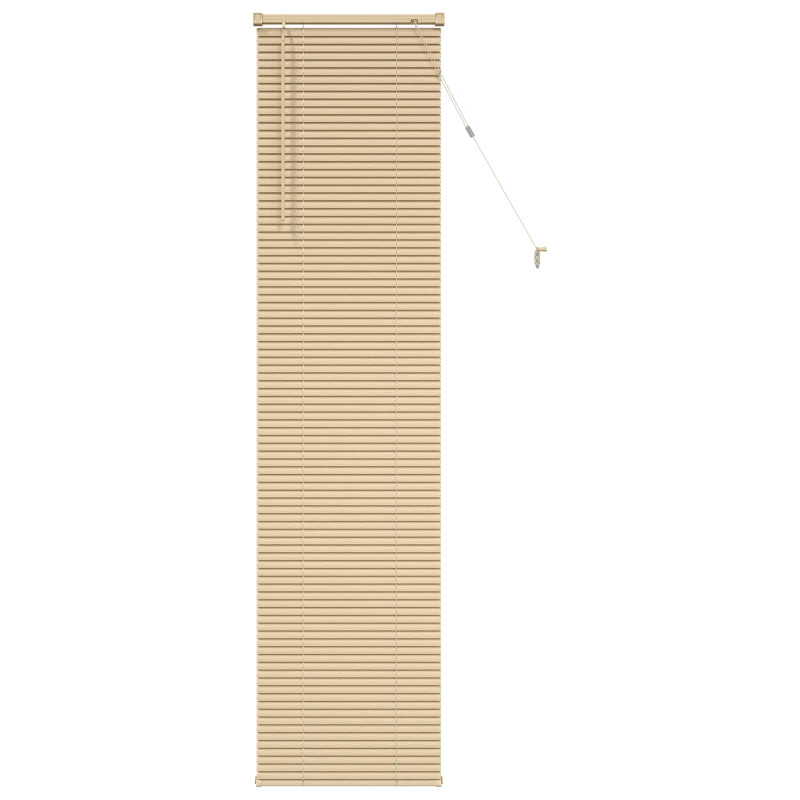 Żaluzja wenecka Jasnobrązowy ze wzorem 213 x 50 cm PVC