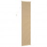 Żaluzja wenecka Jasnobrązowy ze wzorem 213 x 60 cm PVC